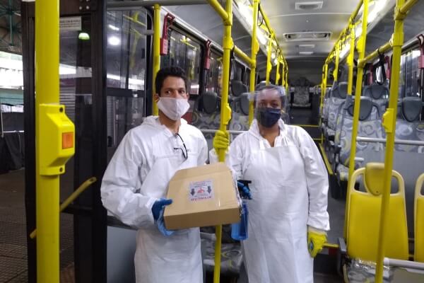 Grupo de empreendedorismo social distribui máscaras na ZS - SPJ